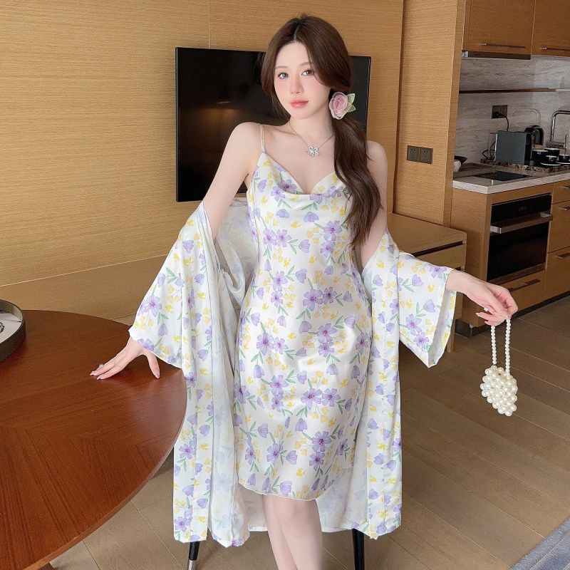 Robe Silk Women - Completo Set Due Pezzi Gonna e
