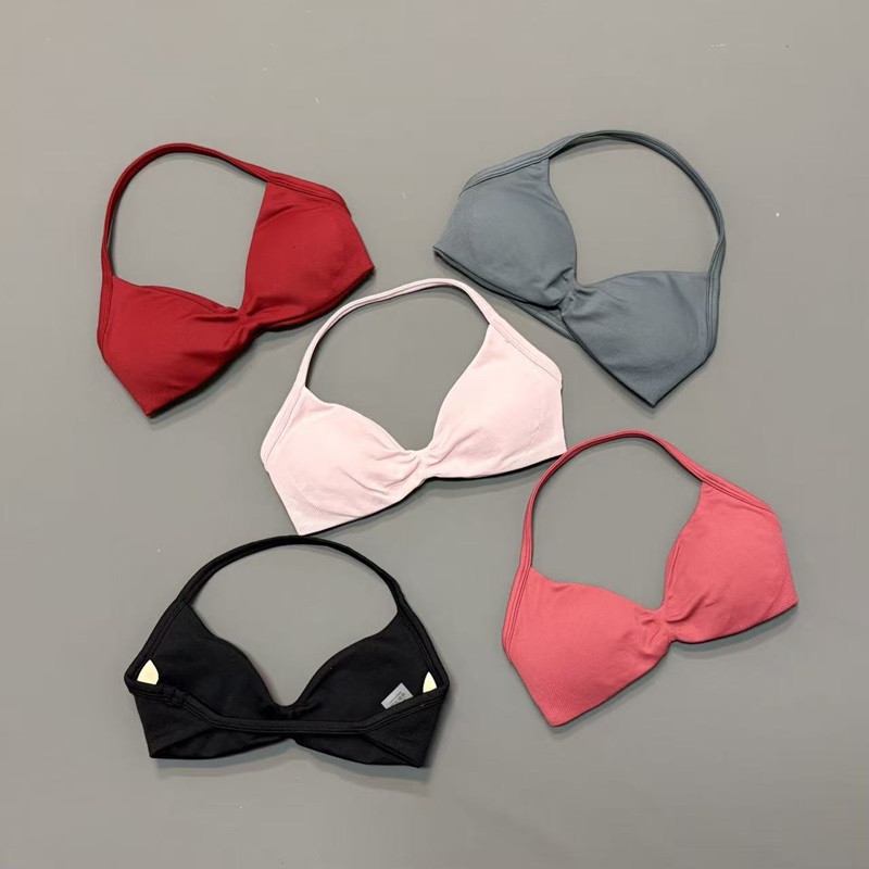 Sports Bra High Impact - Reggiseno Sportivo da Donna con Scollo