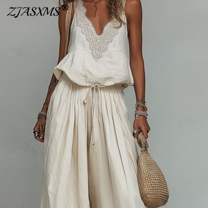 Cami Top Lace - Completo da donna due pezzi casual