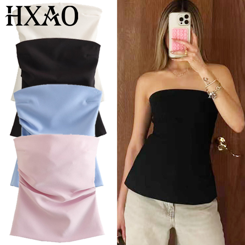 HXAO Corsetto Top a tubo Donna - Strapless Bra Backless recensione e prezzo