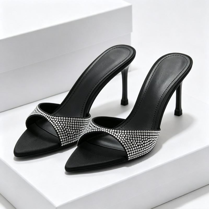 Pantofole con tacco firmate co - Slip Dress Satin recensione e prezzo