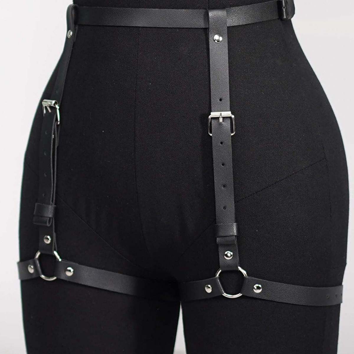 Arnês Body Couro arnês body Ar - Garter Belt Set recensione e prezzo