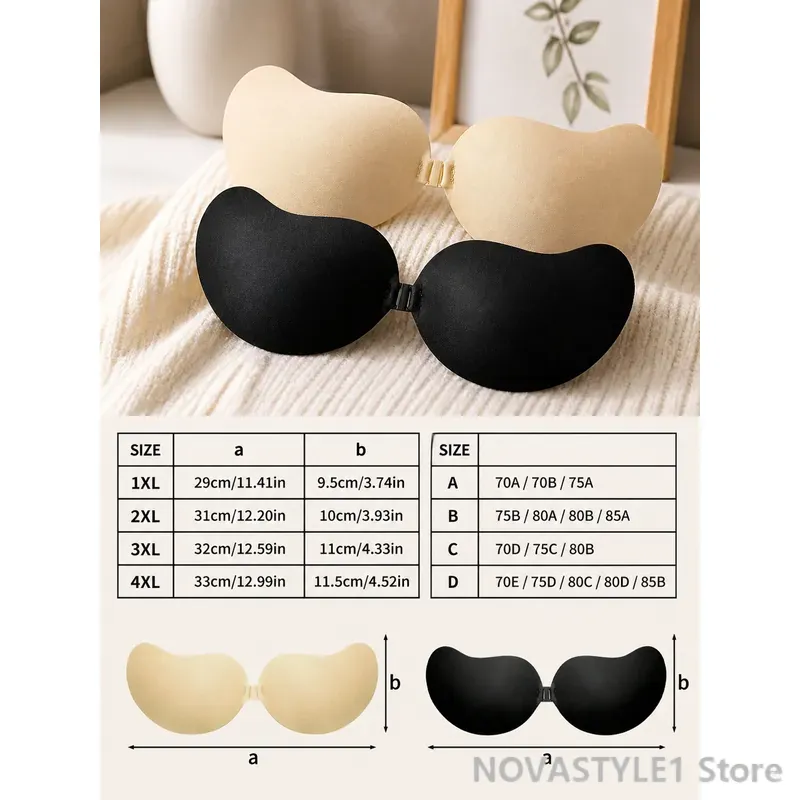 2 paia di reggiseni invisibili - Strapless Bra Backless recensione e prezzo
